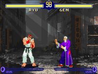 une photo d'Ã©cran de Street Fighter Alpha 2 sur Nintendo Super Nes